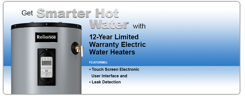 Reliance 12 Year Electric Water Heaters