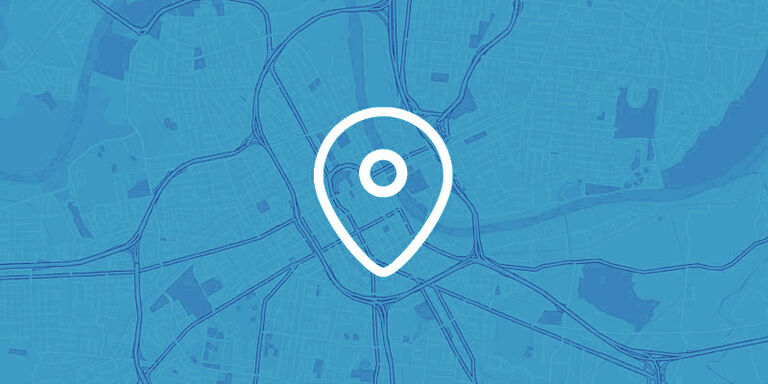Pin on a map 