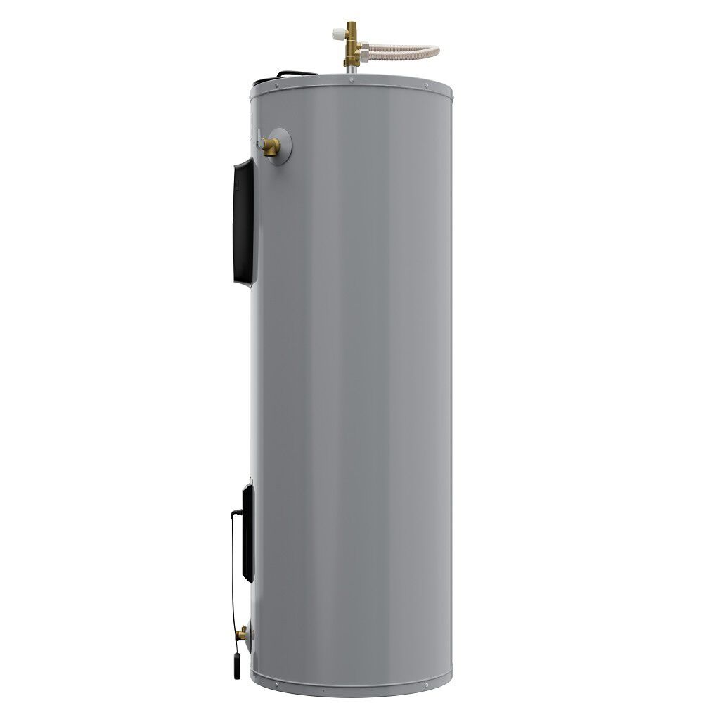 Smart Hybrid Split Heat Pump 47-Gallon Tall Water Heater Tank with Side T&P Valve