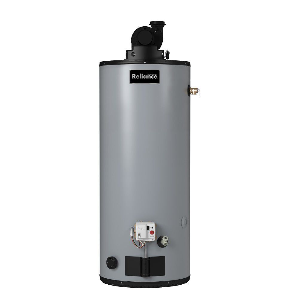 50-Gallon Short Power Vent Liquid Propane Water Heater - 6 Year Warranty