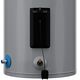 Smart Hybrid Split Heat Pump 48-Gallon Short Water Heater Tank with Side T&P Valve