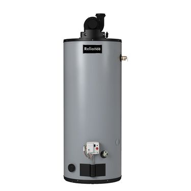 50-Gallon Short Power Vent Liquid Propane Water Heater - 6 Year Warranty