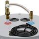 Smart Hybrid Electric Split Heat Pump 62-Gallon Tall Storage Tank with Side T&P Valve