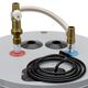 Smart Hybrid Split Heat Pump 47-Gallon Tall Water Heater Tank with Side T&P Valve
