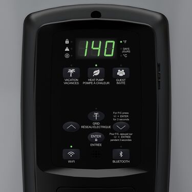 Smart Hybrid Electric Split Heat Pump 50-Gallon Tall Storage Tank with Top T&P Valve
