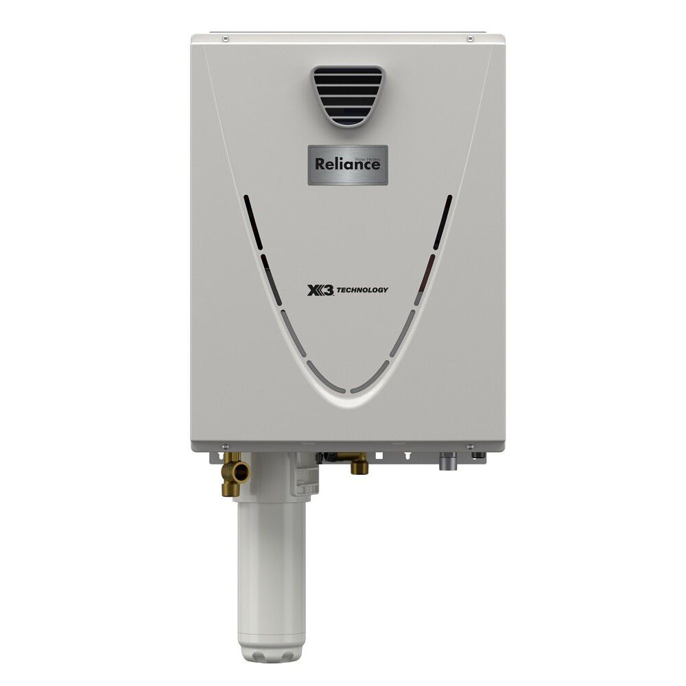 Series Discontinued: Condensing Ultra-Low NOx Outdoor 199,000 BTU Natural Gas Tankless Water Heater with X3® Scale Prevention Technology