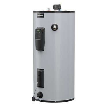 50-Gallon Short Grid-Capable Smart Electric Water Heater with Leak Detection - 12 Year Warranty
