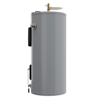 Smart Hybrid Split Heat Pump 48-Gallon Short Water Heater Tank with Side T&P Valve