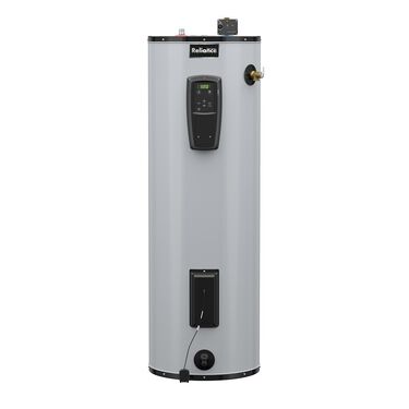 50-Gallon Tall Grid-Capable Smart Electric Water Heater with Leak Detection - 12 Year Warranty