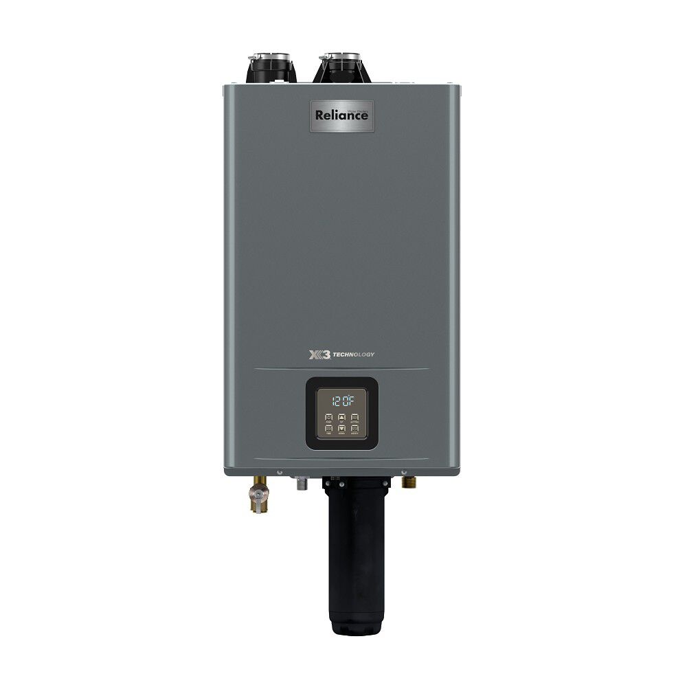 Premium Condensing 160000-BTU Tankless Water Heater with X3&reg; Scale Prevention