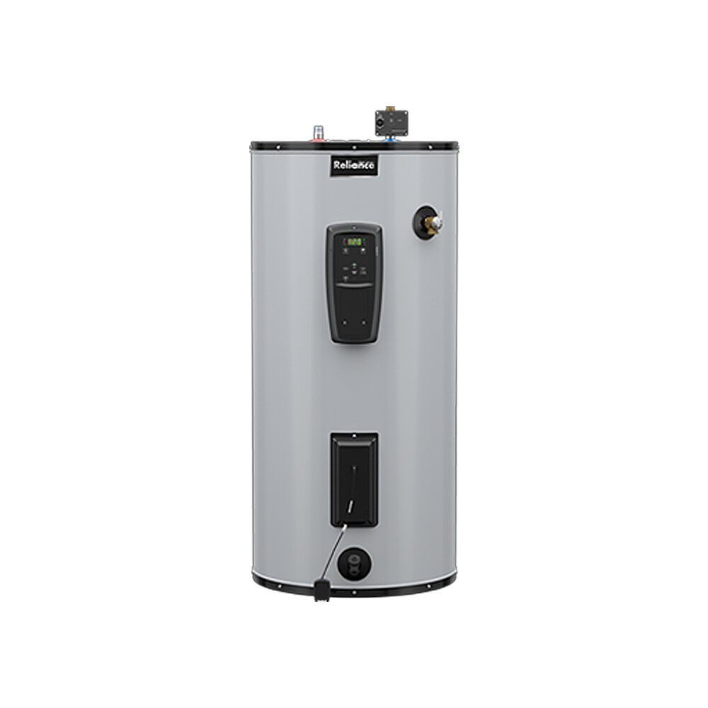 50-Gallon Short Smart Grid-Capable Electric Water Heater with Leak Detection - 12 Year Warranty