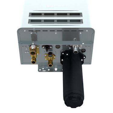 Standard Non-Condensing Ultra-Low NOx 180,000-BTU Outdoor Natural Gas Tankless Water Heater with X3&reg; Scale Prevention