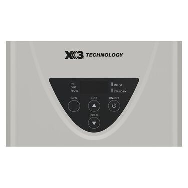 Non-Condensing Concentric Vent Indoor 190,000 BTU Natural Gas/Liquid Propane Tankless Water Heater with X3&reg; Scale Prevention Technology