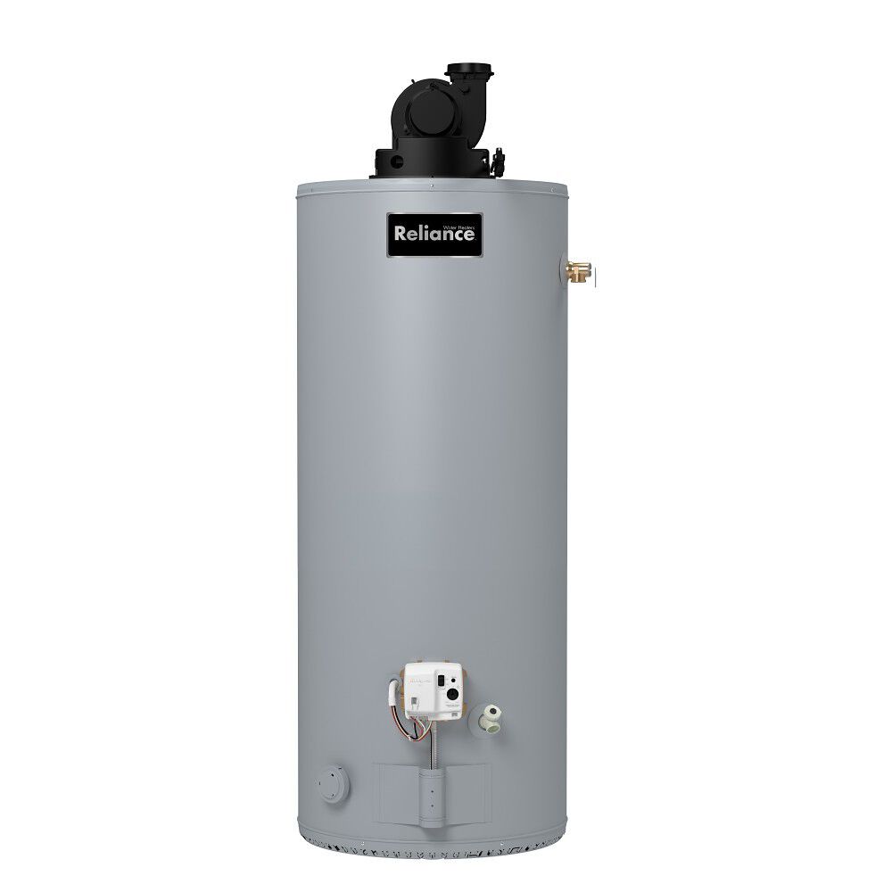 40-Gallon Short Power Vent Natural Gas Water Heater - 6 Year Warranty
