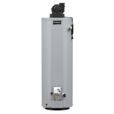 Series Discontinued: 40 Gallon Tall Ultra-Low NOx Power Vent Natural Gas Water Heater - 6 Year Warranty
