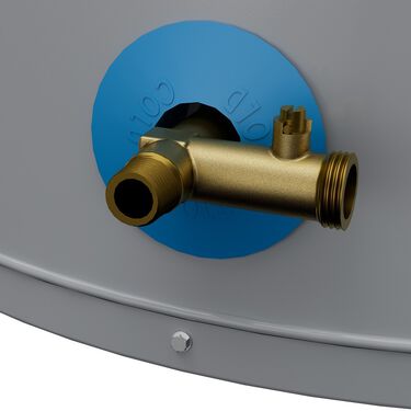 Smart Hybrid Electric Split Heat Pump 50-Gallon Tall Storage Tank with Top T&P Valve