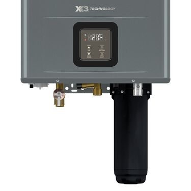 Standard Condensing Ultra-Low NOx 160,000 BTU Natural Gas Tankless Water Heater with X3&reg; Scale Prevention