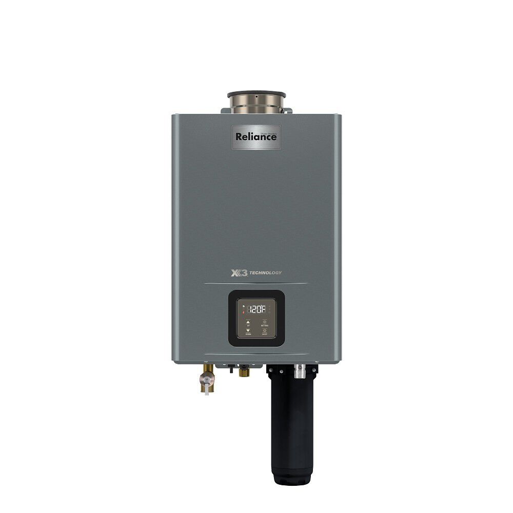 Standard Non-Condensing Ultra-Low NOx 199,000-BTU Indoor Natural Gas Tankless Water Heater with X3&reg; Scale Prevention