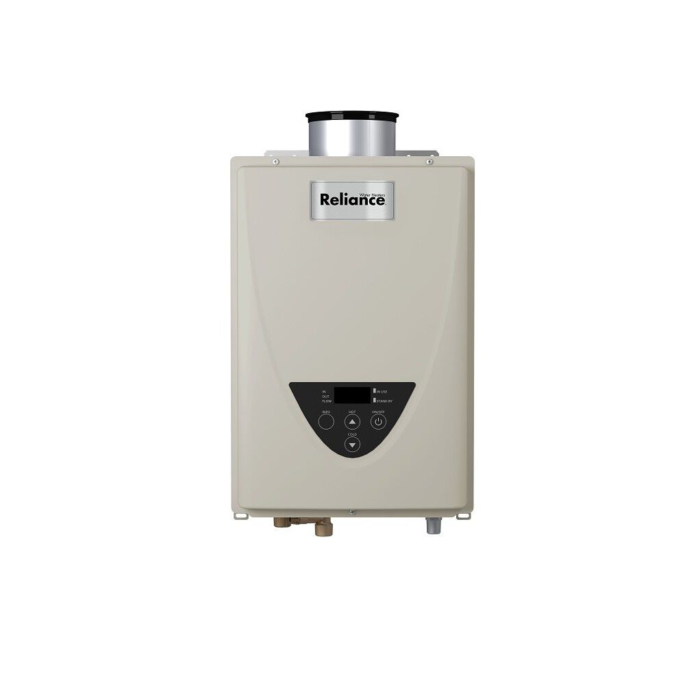Non-Condensing Concentric Vent Indoor 190,000 BTU Natural Gas/Liquid Propane Tankless Water Heater
