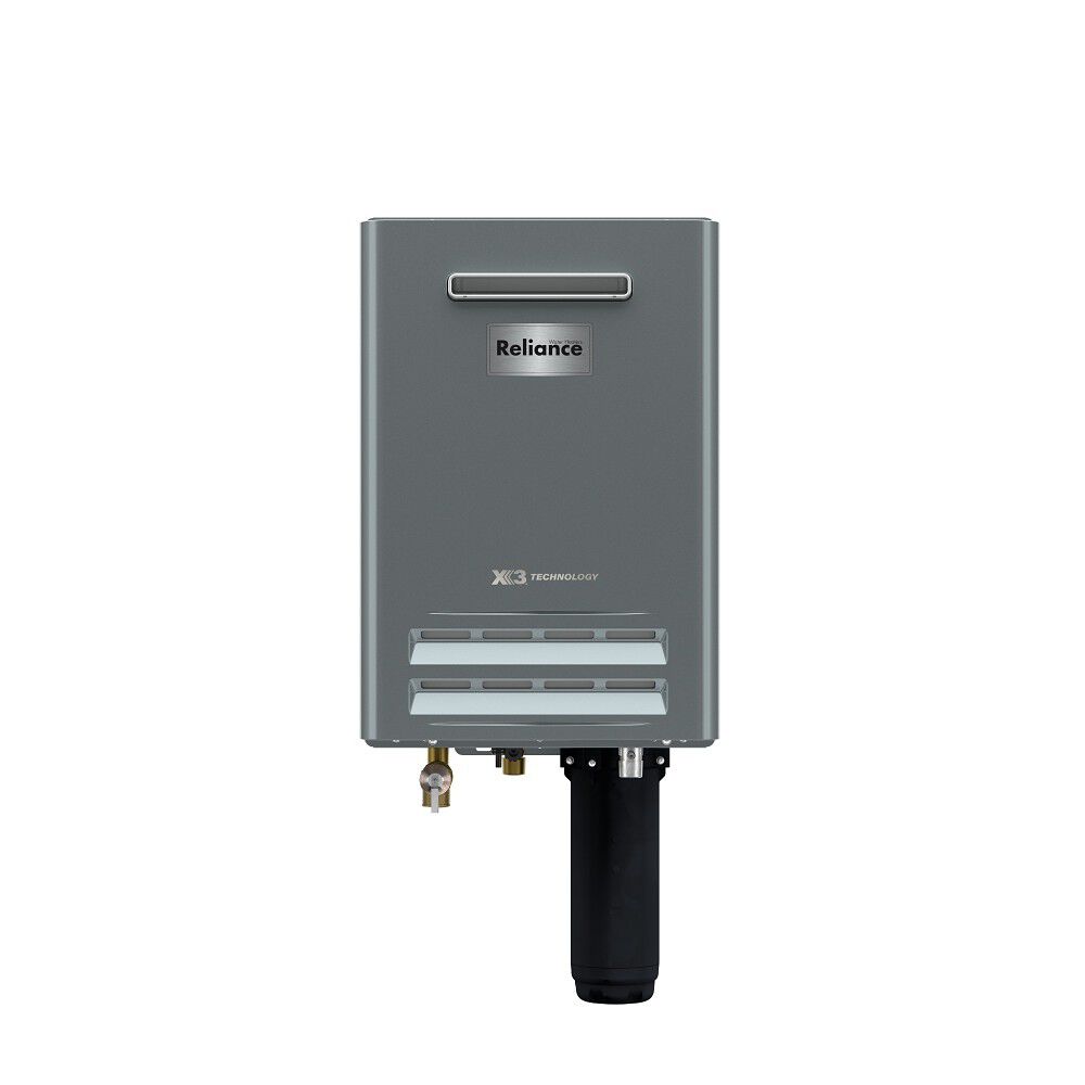 Standard Non-Condensing Ultra-Low NOx 180,000-BTU Outdoor Natural Gas Tankless Water Heater with X3&reg; Scale Prevention