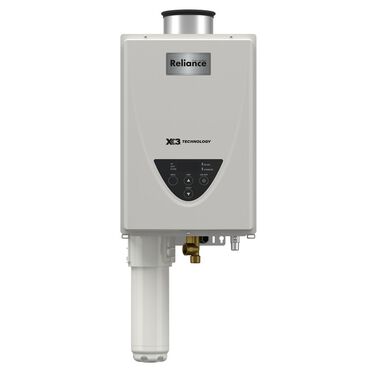 Non-Condensing Concentric Vent Indoor 190,000 BTU Natural Gas/Liquid Propane Tankless Water Heater with X3® Scale Prevention Technology