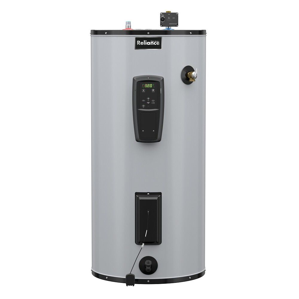 40-Gallon Short Grid-Capable Smart Electric Water Heater with Leak Detection - 12 Year Warranty