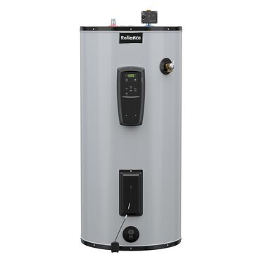 40-Gallon Short Grid-Capable Smart Electric Water Heater with Leak Detection - 12 Year Warranty