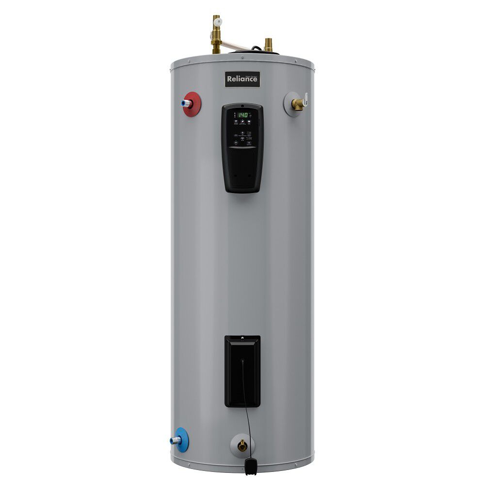 Smart Hybrid Electric Split Heat Pump 62-Gallon Tall Storage Tank with Side T&P Valve