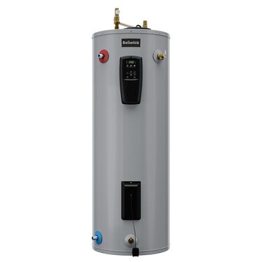 Smart Hybrid Electric Split Heat Pump 62-Gallon Tall Storage Tank with Side T&P Valve