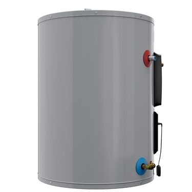 Smart Hybrid Electric Split Heat Pump 50-Gallon Tall Storage Tank with Top T&P Valve