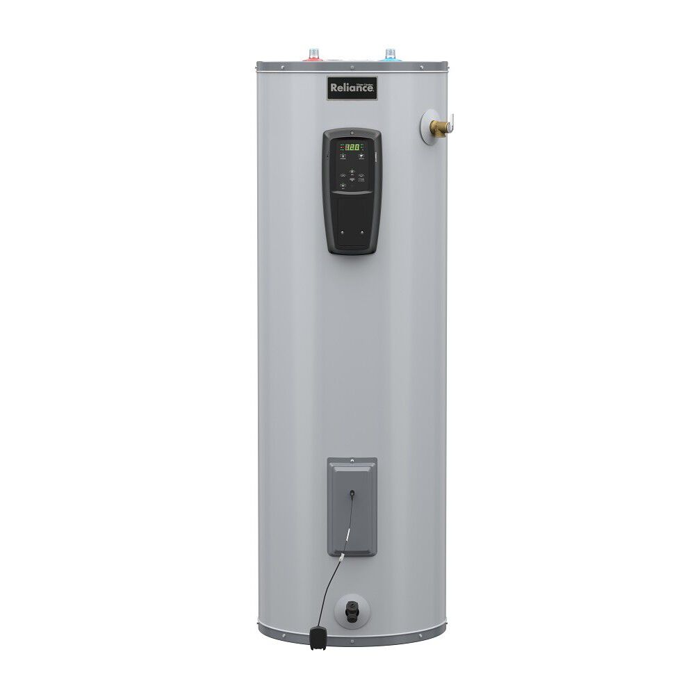 50-Gallon Tall Smart Grid-Capable Electric Water Heater with Leak Detection & Protection - 9 Year Warranty