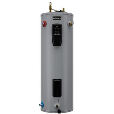 Smart Hybrid Split Heat Pump 47-Gallon Tall Water Heater Tank with Side T&P Valve