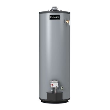 50-Gallon Tall Atmospheric Vent Propane Water Heater - 9 Year Warranty