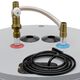 Smart Hybrid Electric Split Heat Pump 76-Gallon Tall Storage Tank with Side T&P Valve