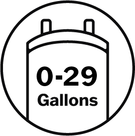 0-29 Gallon Tanks